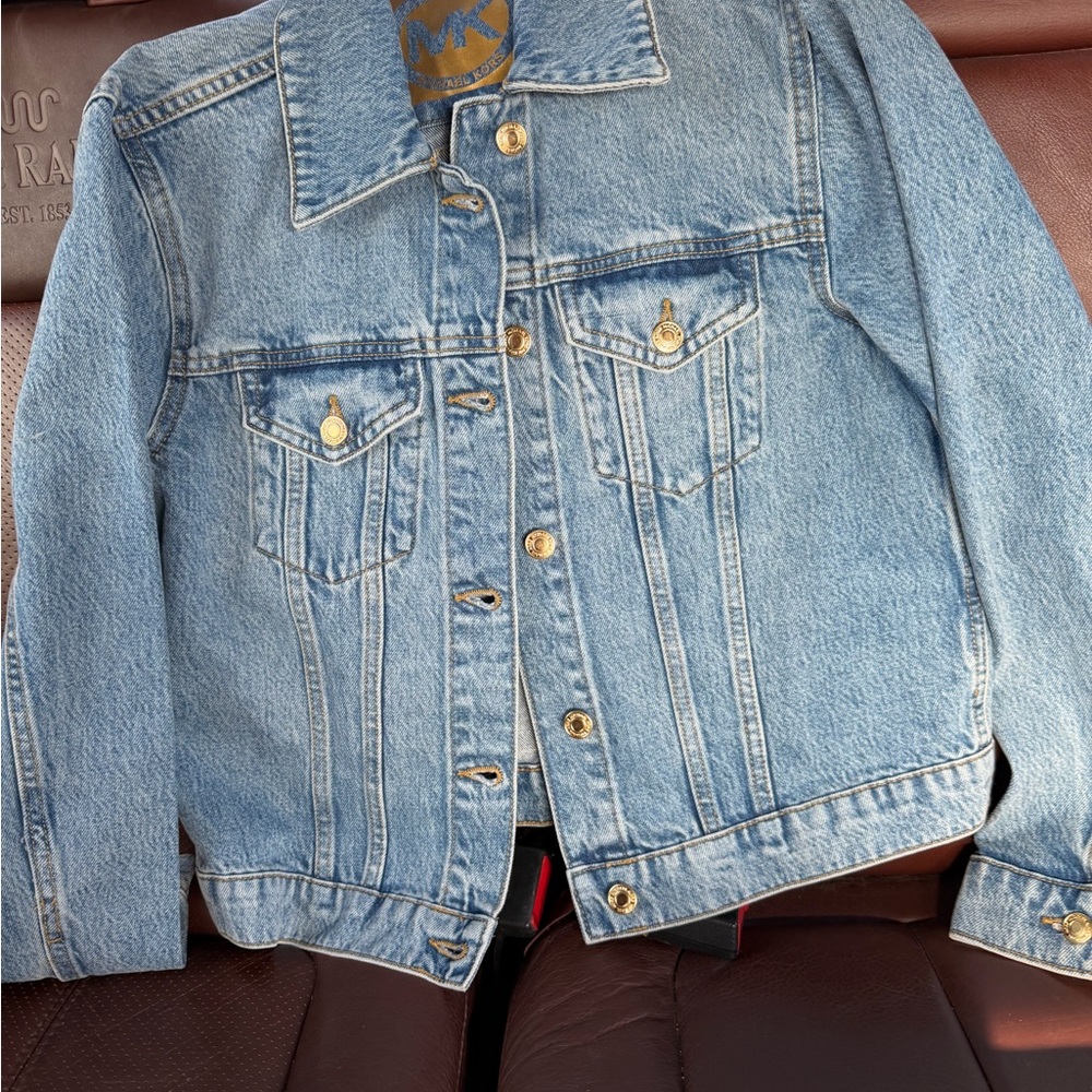 Michael Kors Denim with Gold Logo